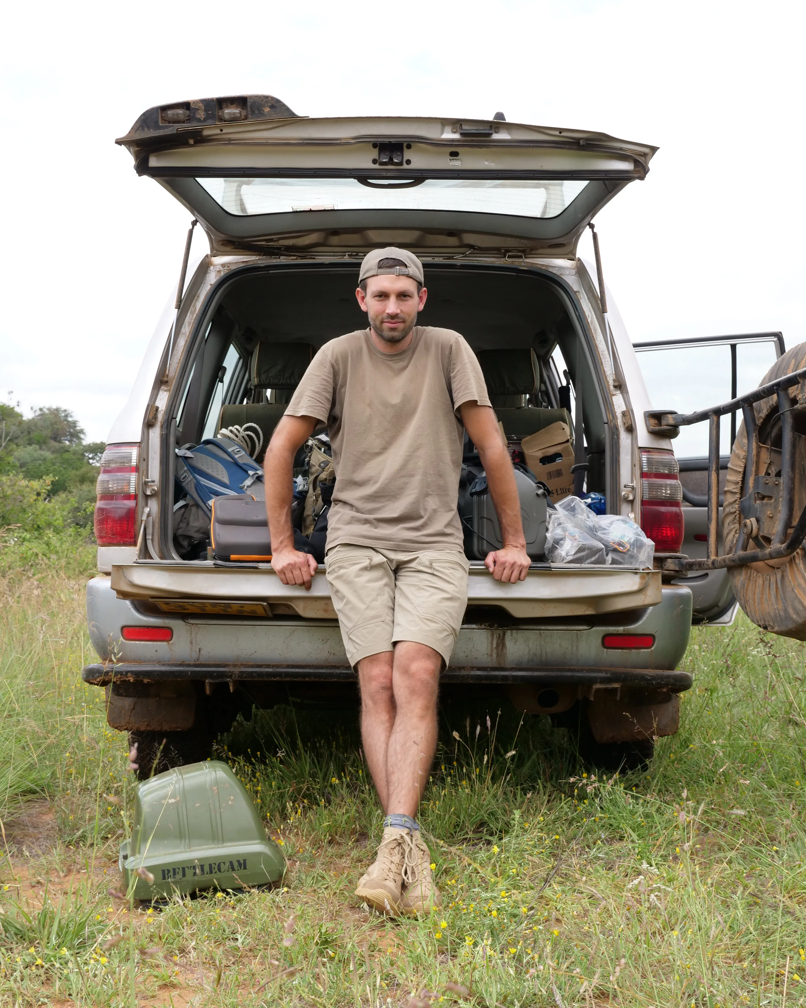 Will Burrard-Lucas in the field
